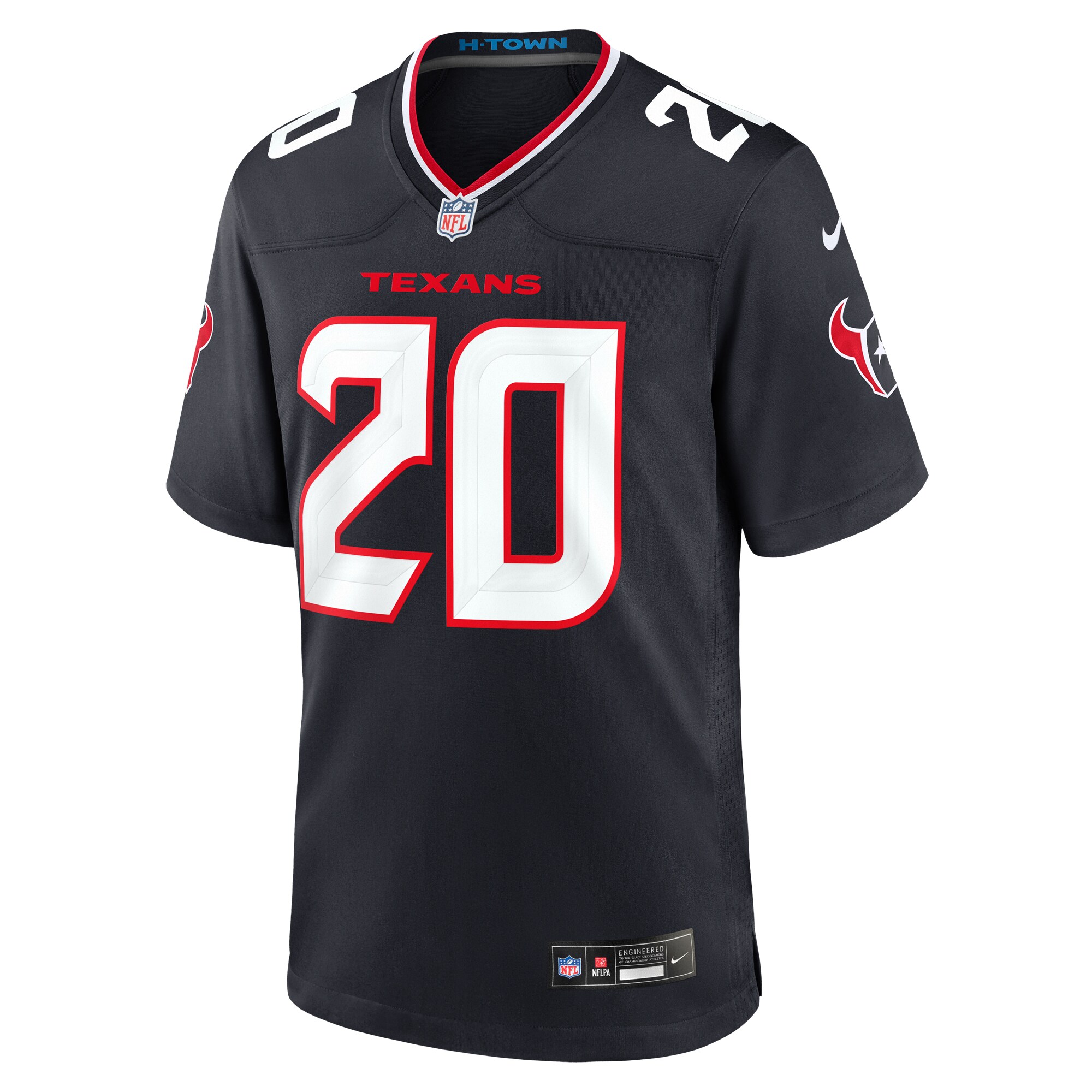 C.J. Henderson Houston Texans Nike Team Game Jersey – Navy - Image 2
