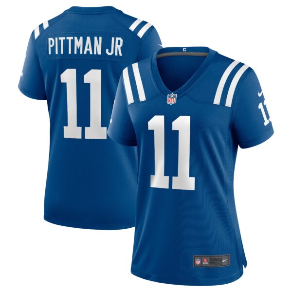 Michael Pittman Jr. Indianapolis Colts Nike Women’s Game Player Jersey – Royal