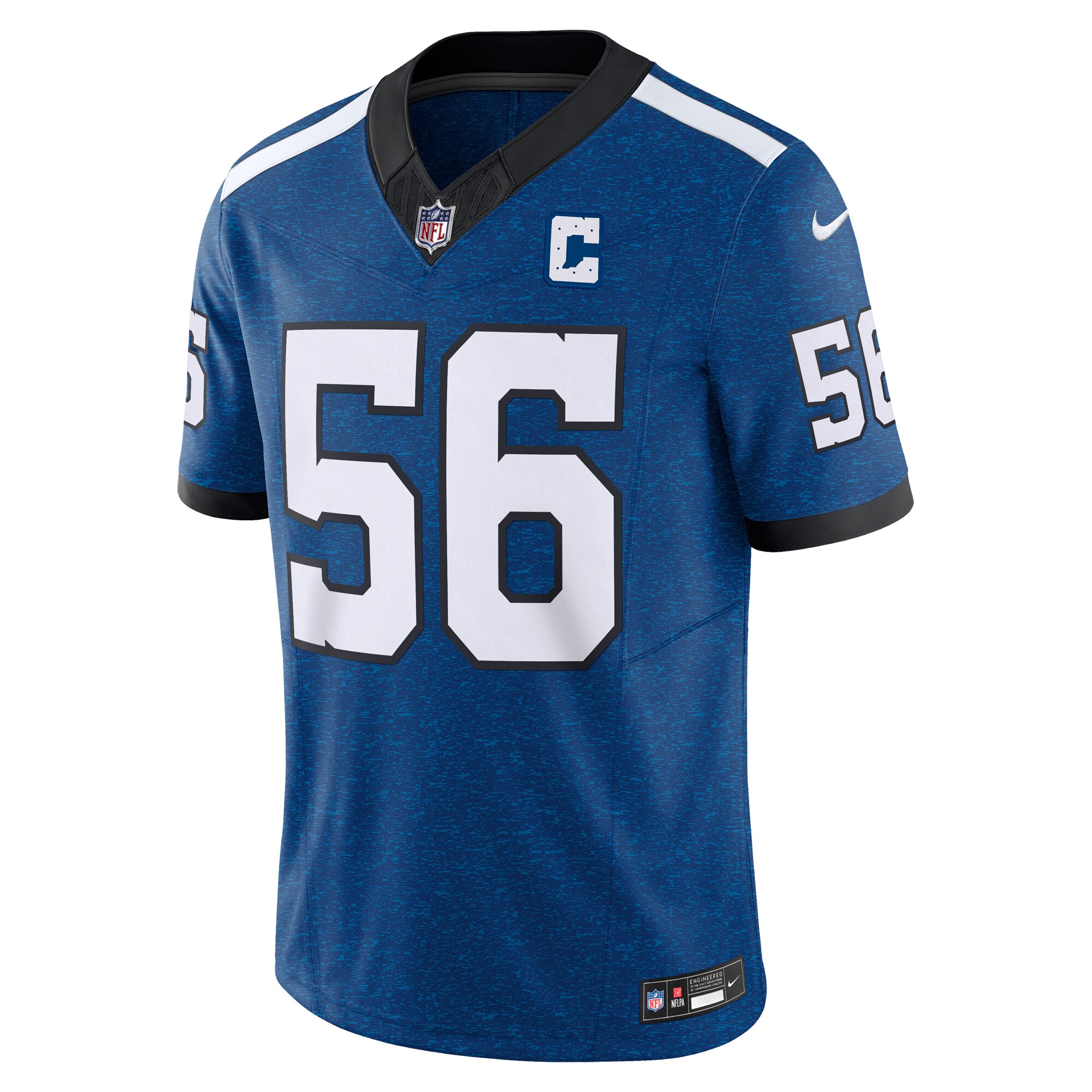 Quenton Nelson Indianapolis Colts Nike Vapor F.U.S.E. Limited Jersey – Blue