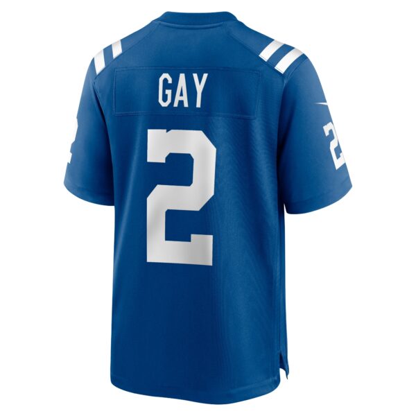 Matt Gay Indianapolis Colts Nike Game Player Jersey – Royal