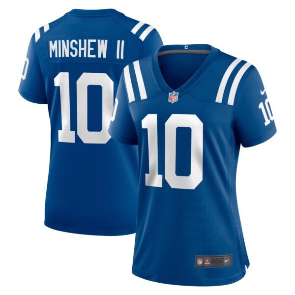 Gardner Minshew II Indianapolis Colts Nike Women’s Game Jersey – Royal