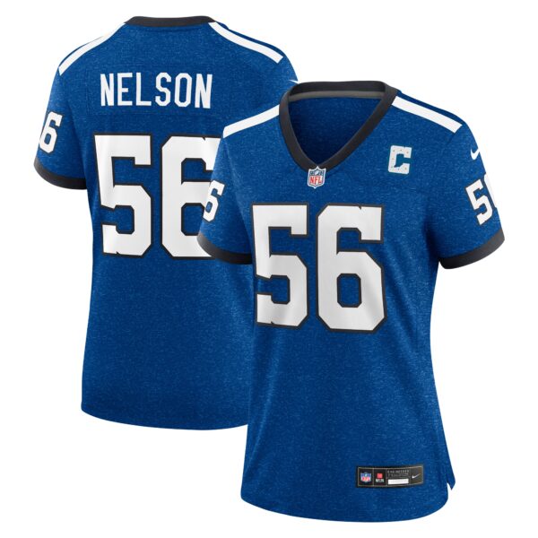 Quenton Nelson Indianapolis Colts Nike Women’s Indiana Nights Alternate Game Jersey – Royal