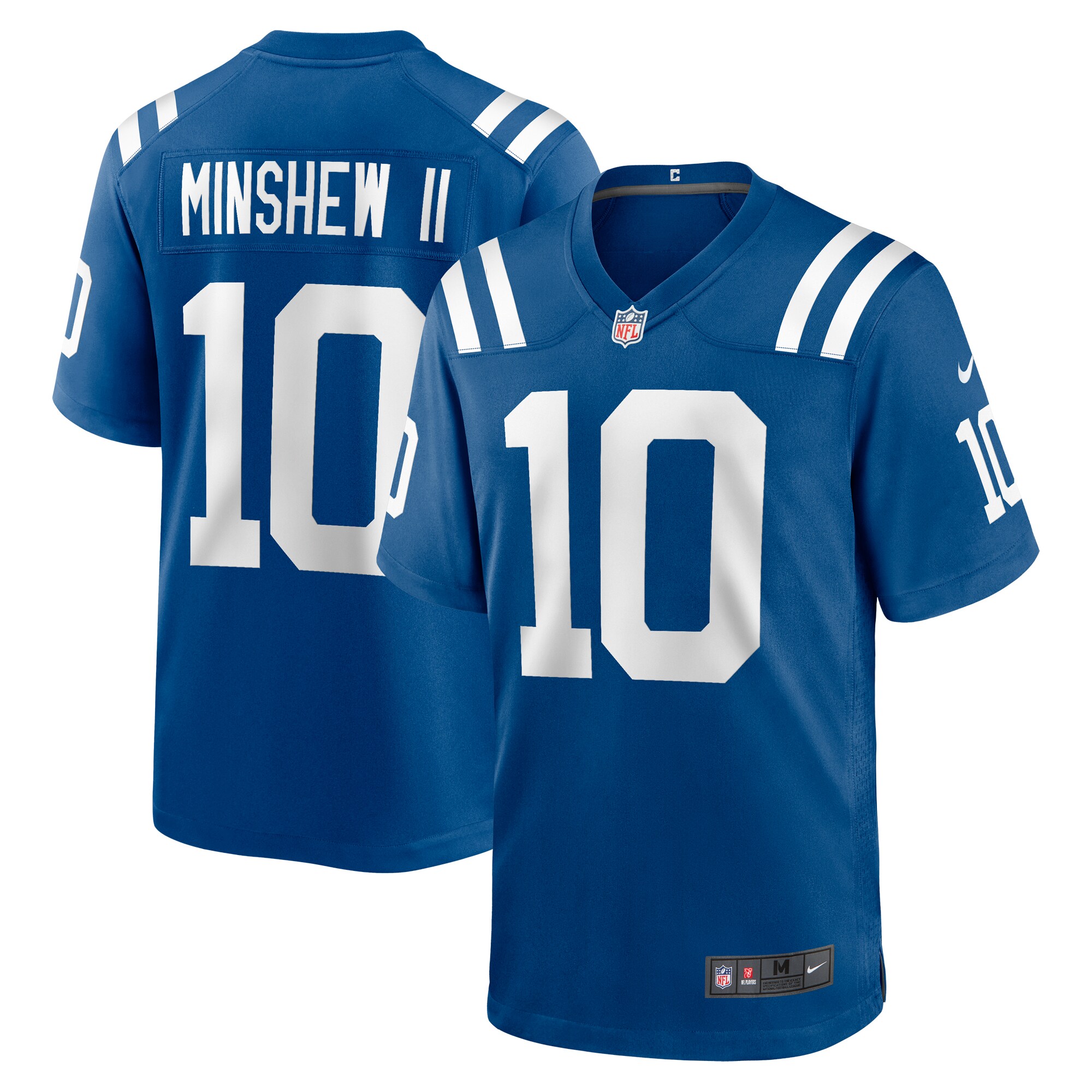 Gardner Minshew II Indianapolis Colts Nike Game Jersey – Royal