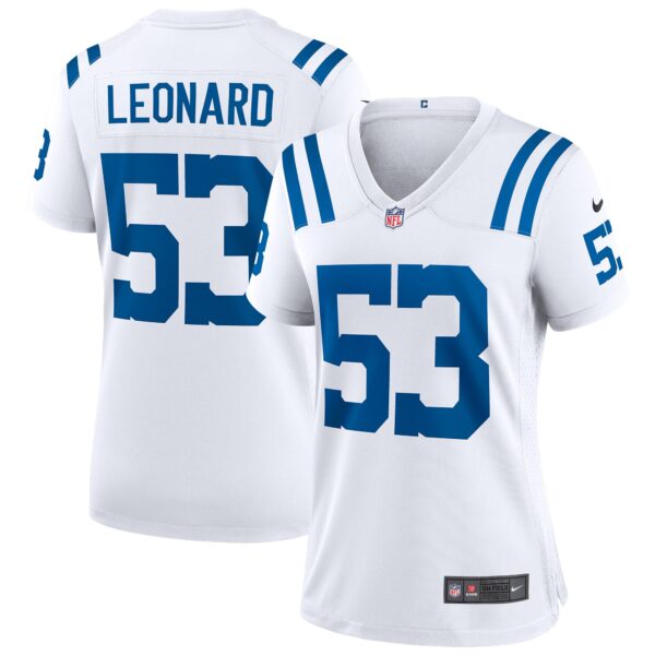 Shaquille Leonard Indianapolis Colts Nike Women’s Game Player Jersey – White