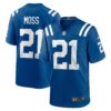 Zack Moss Indianapolis Colts Nike Game Player Jersey – Royal