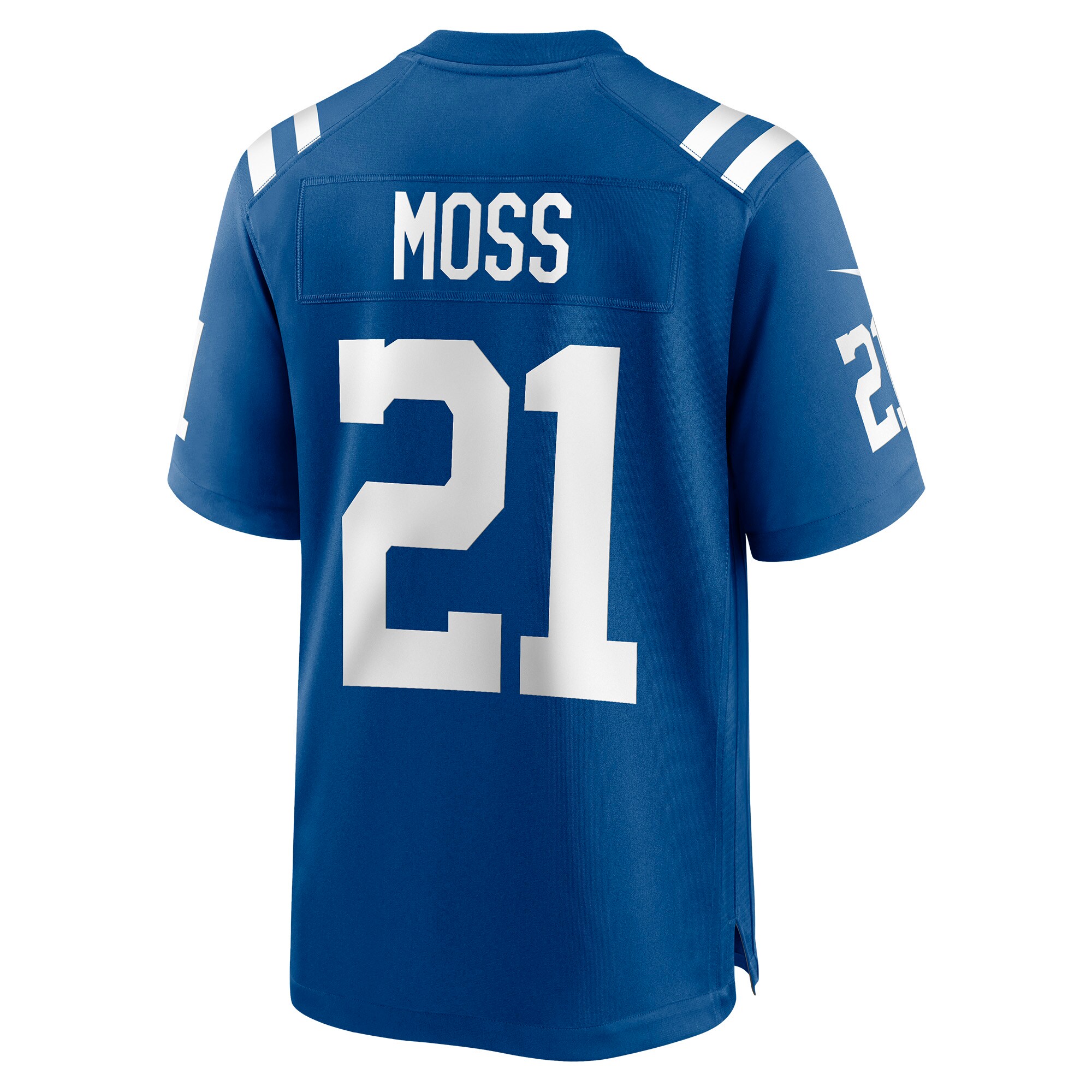 Zack Moss Indianapolis Colts Nike Game Player Jersey – Royal - Image 3