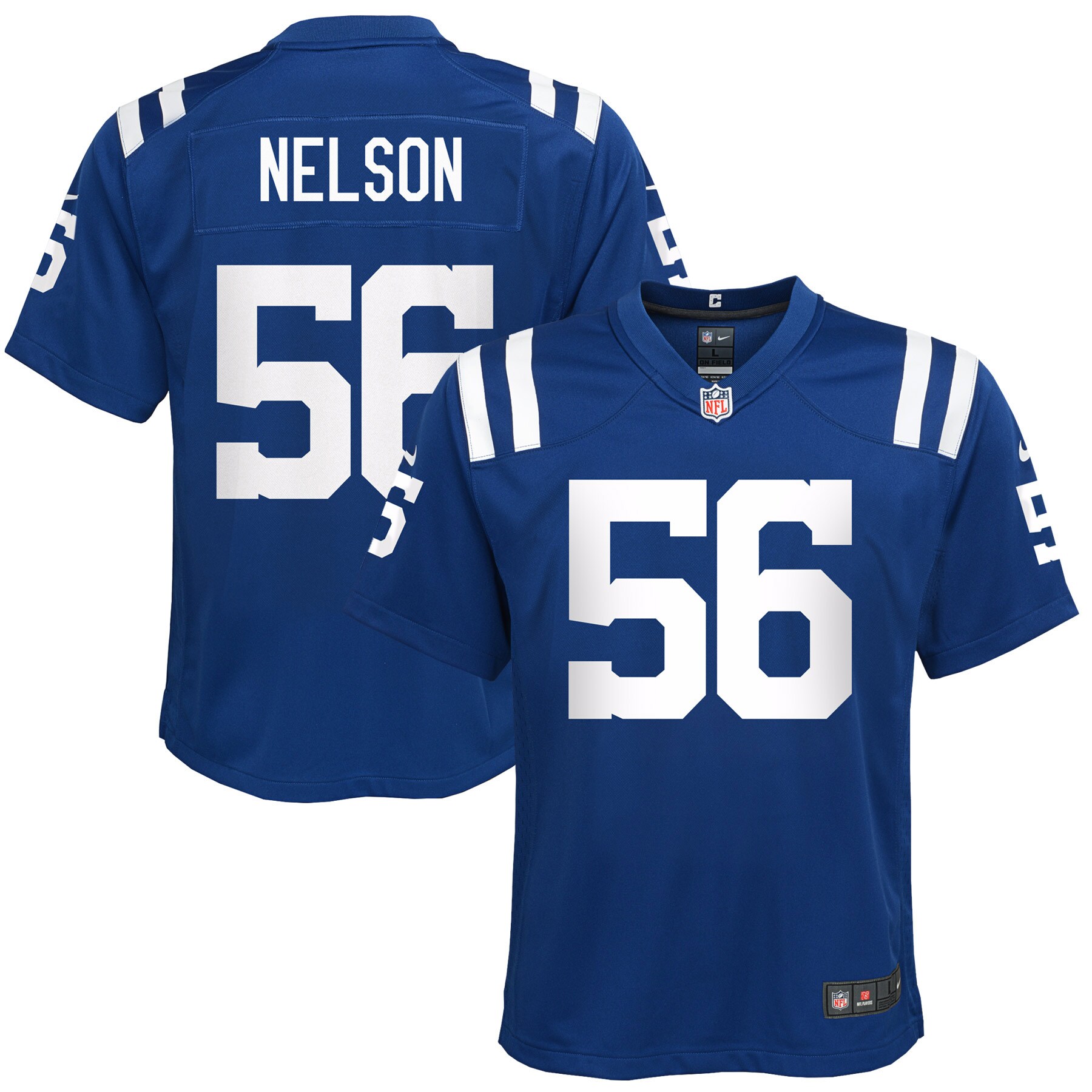 Quenton Nelson Indianapolis Colts Nike Youth Game Jersey – Royal
