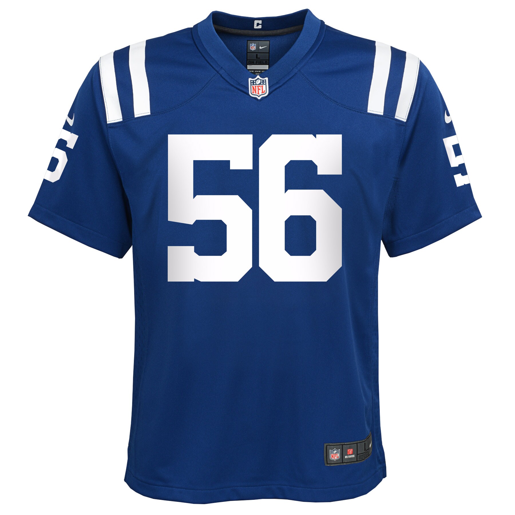 Quenton Nelson Indianapolis Colts Nike Youth Game Jersey – Royal - Image 2
