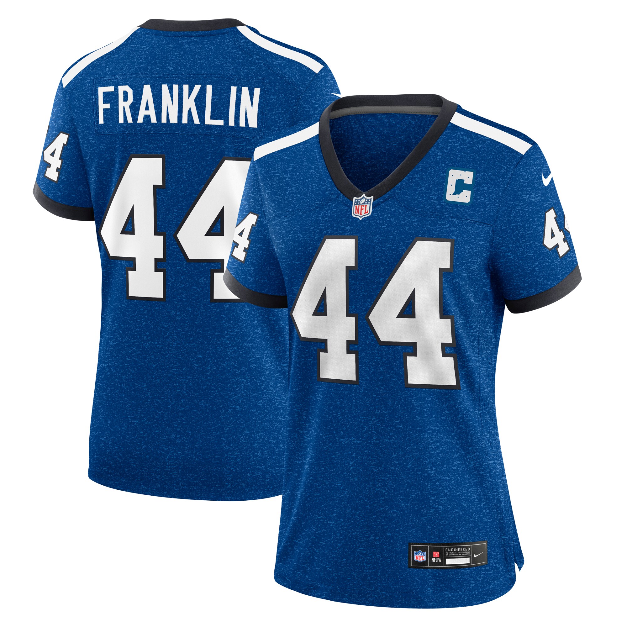 Zaire Franklin Indianapolis Colts Nike Women’s Game Jersey – Royal - Image 3