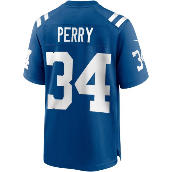 Joe Perry Indianapolis Colts Nike Game Retired Player Jersey – Royal