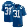 Jason Huntley Indianapolis Colts Nike Team Game Jersey – Royal