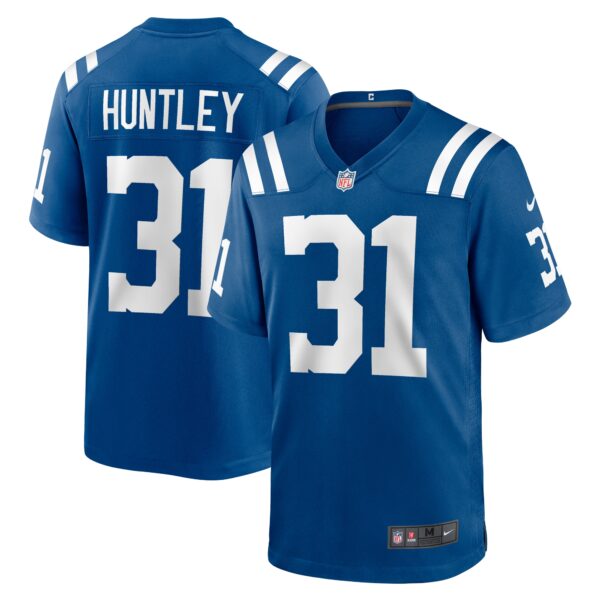Jason Huntley Indianapolis Colts Nike Team Game Jersey – Royal