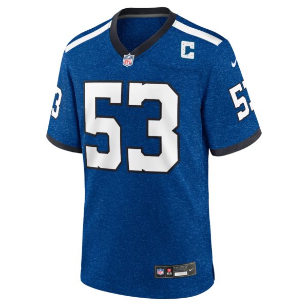 Shaquille Leonard Indianapolis Colts Nike Indiana Nights Alternate Game Jersey – Royal
