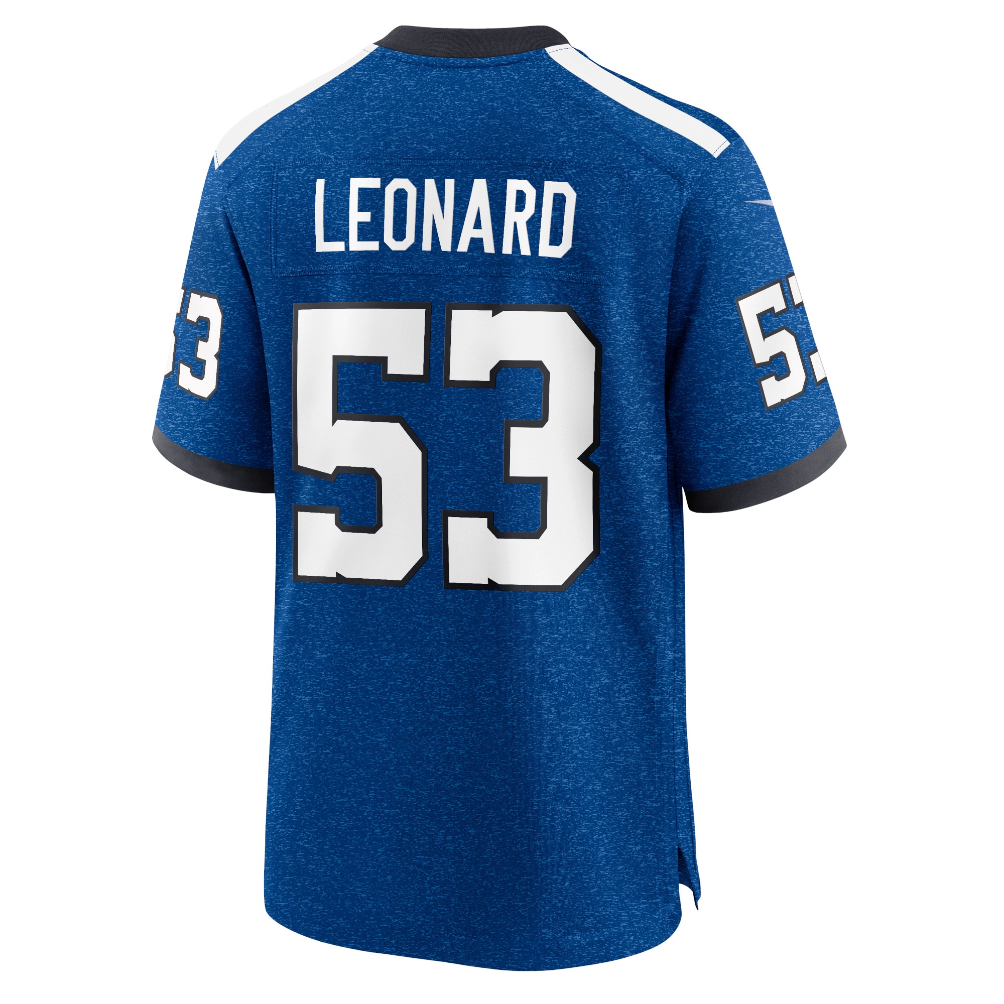 Shaquille Leonard Indianapolis Colts Nike Indiana Nights Alternate Game Jersey – Royal - Image 2