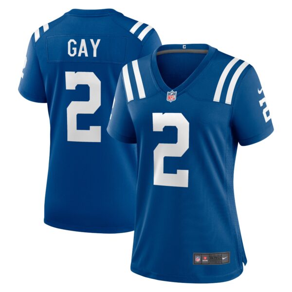 Matt Gay Indianapolis Colts Nike Women’s Game Player Jersey – Royal