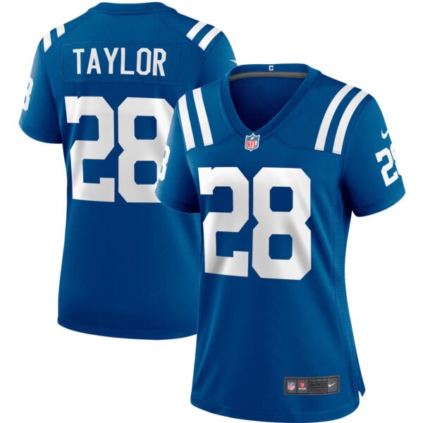 Jonathan Taylor Indianapolis Colts Nike Women’s Player Game Jersey – Royal