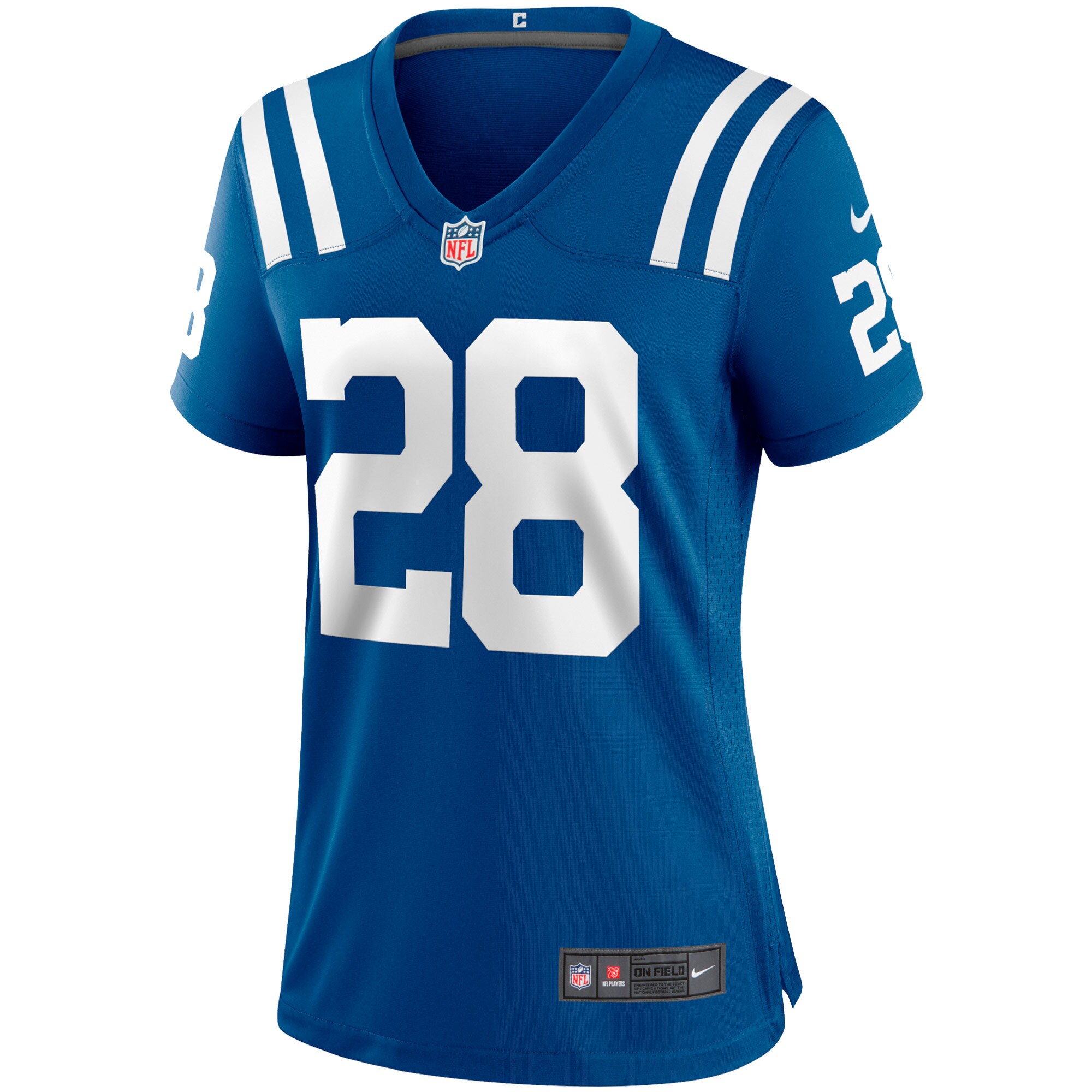 Jonathan Taylor Indianapolis Colts Nike Women’s Player Game Jersey – Royal - Image 2