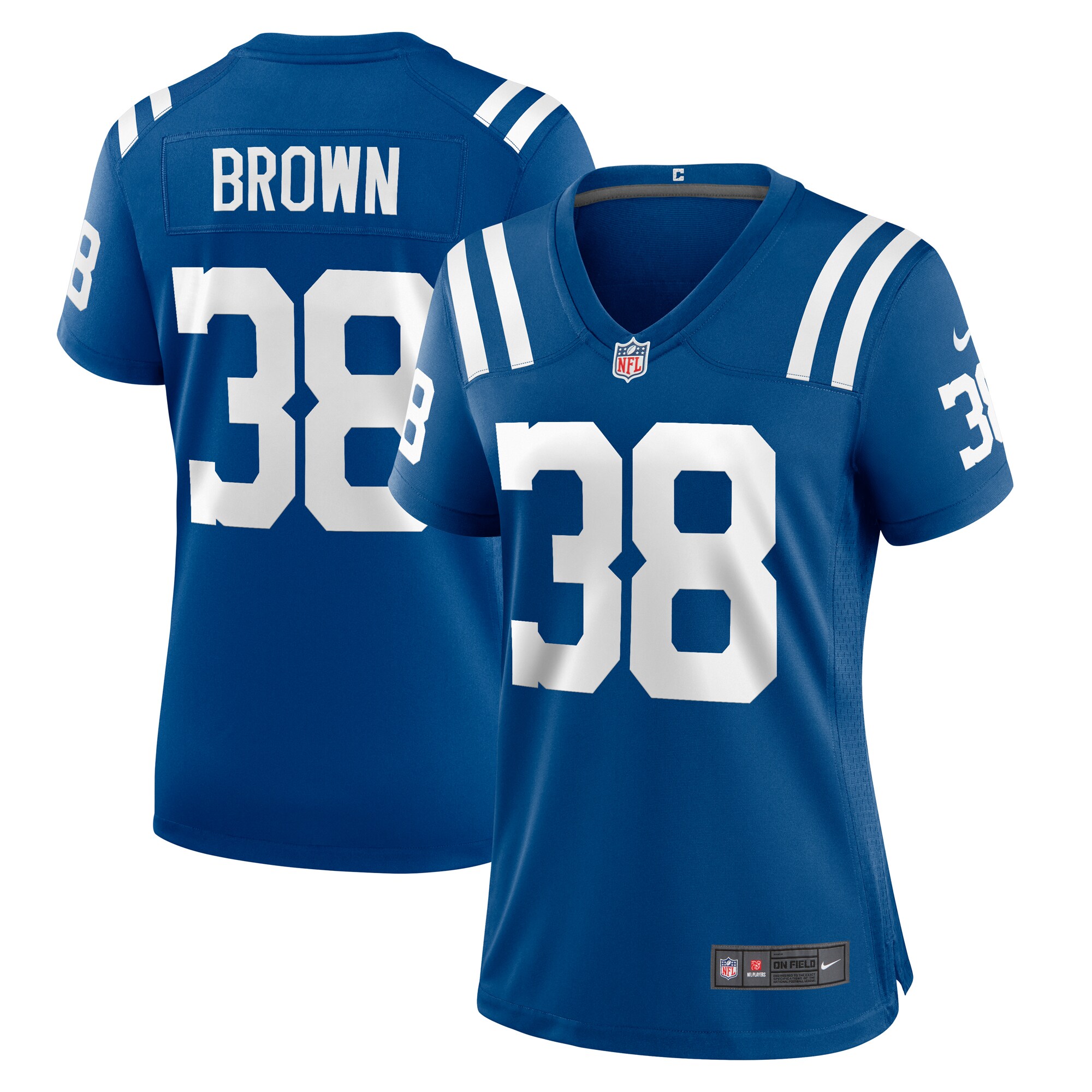 Pharaoh Brown Indianapolis Colts Nike Women’s Game Player Jersey – Royal