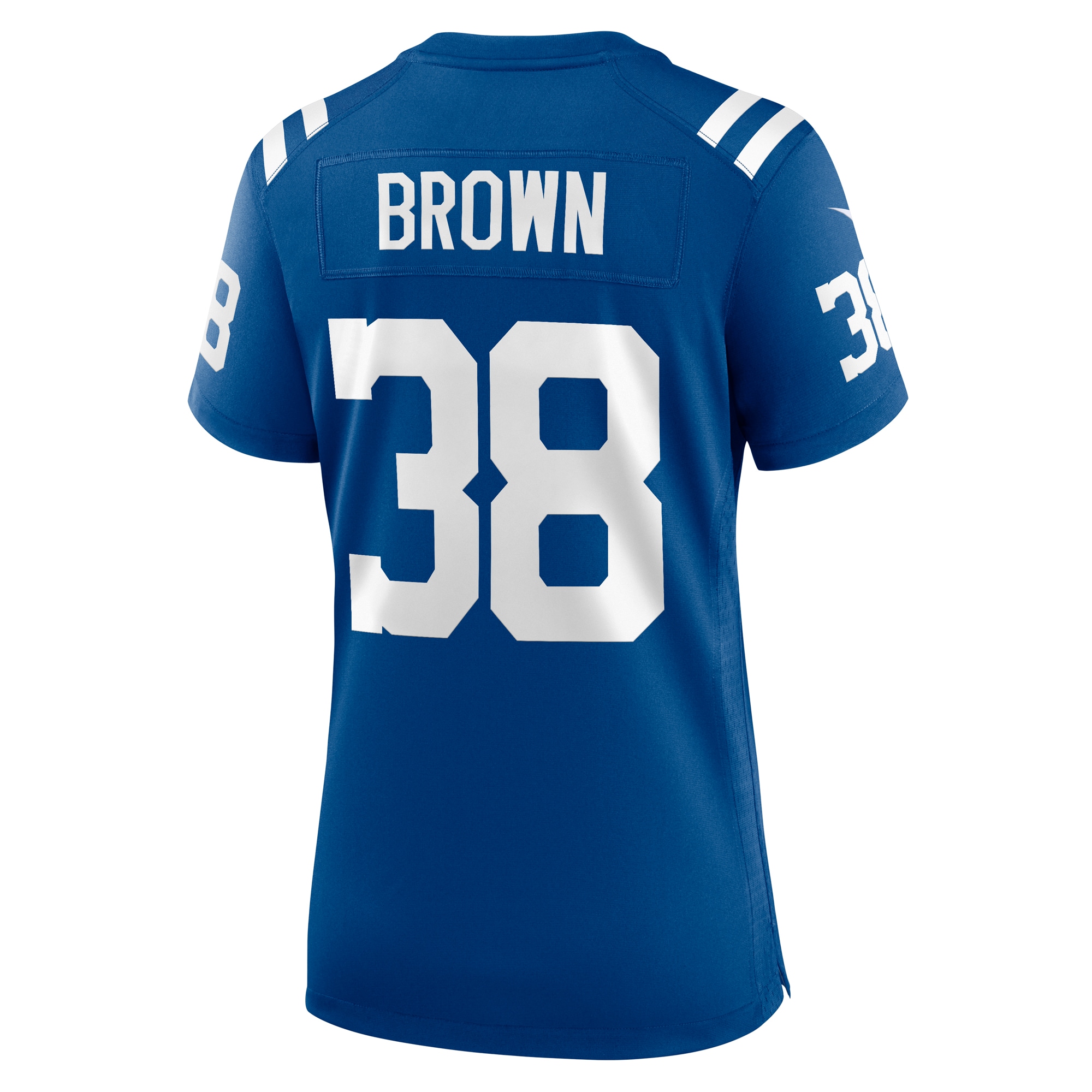 Pharaoh Brown Indianapolis Colts Nike Women’s Game Player Jersey – Royal - Image 3