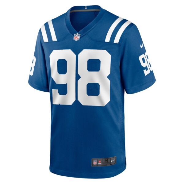 Tony Siragusa Indianapolis Colts Nike Game Retired Player Jersey – Royal