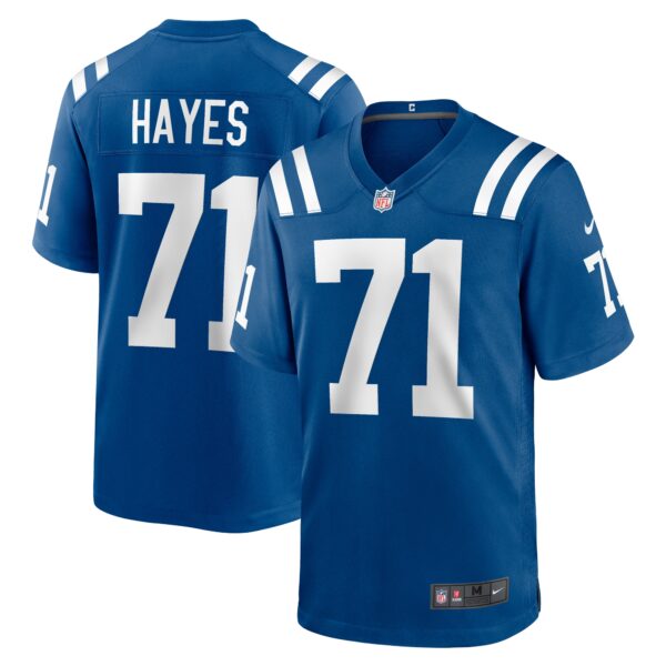 Ryan Hayes Indianapolis Colts Nike Team Game Jersey – Royal