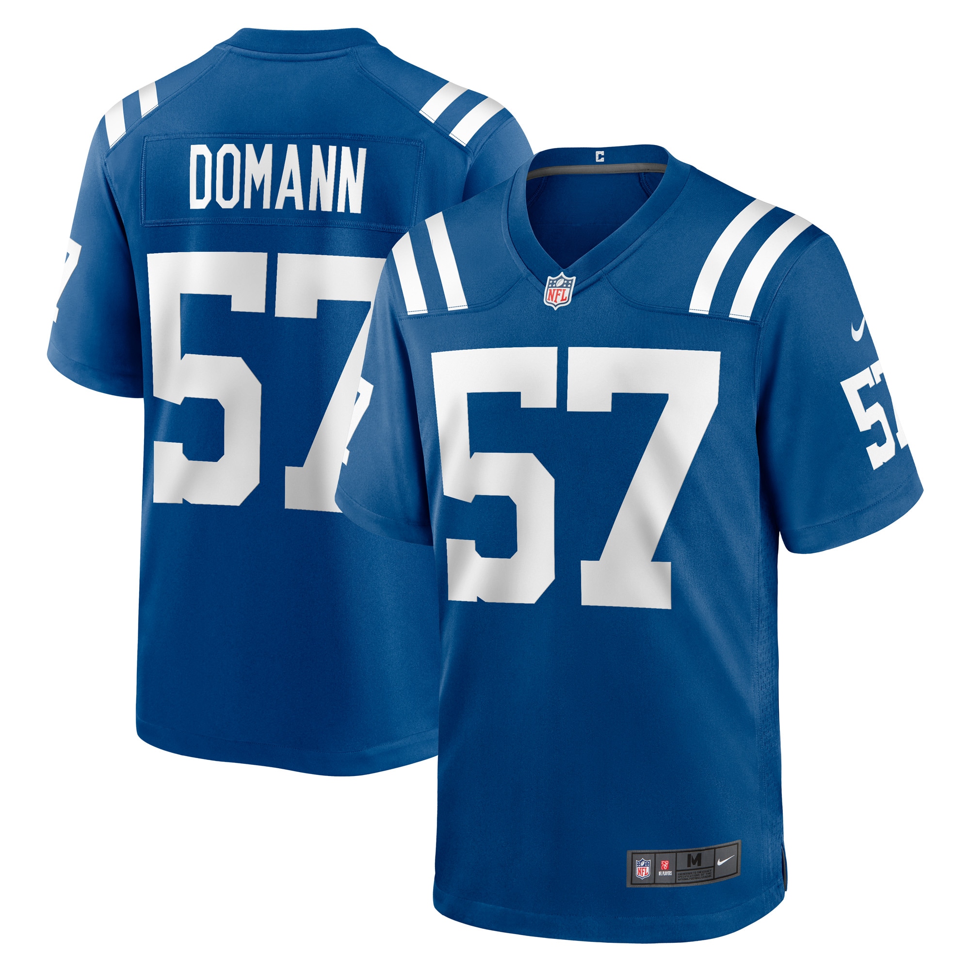 JoJo Domann Indianapolis Colts Nike Game Player Jersey – Royal