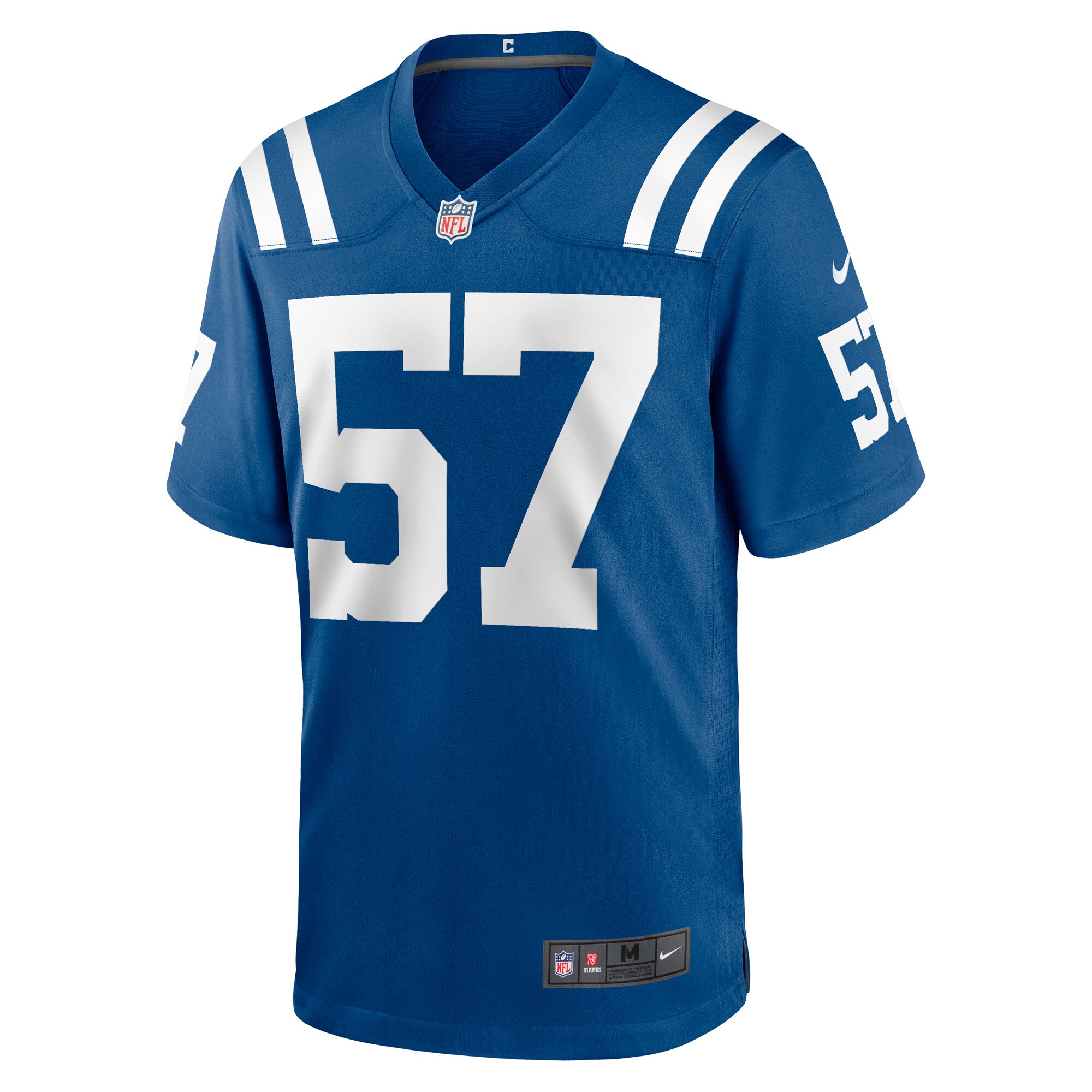 JoJo Domann Indianapolis Colts Nike Game Player Jersey – Royal - Image 2