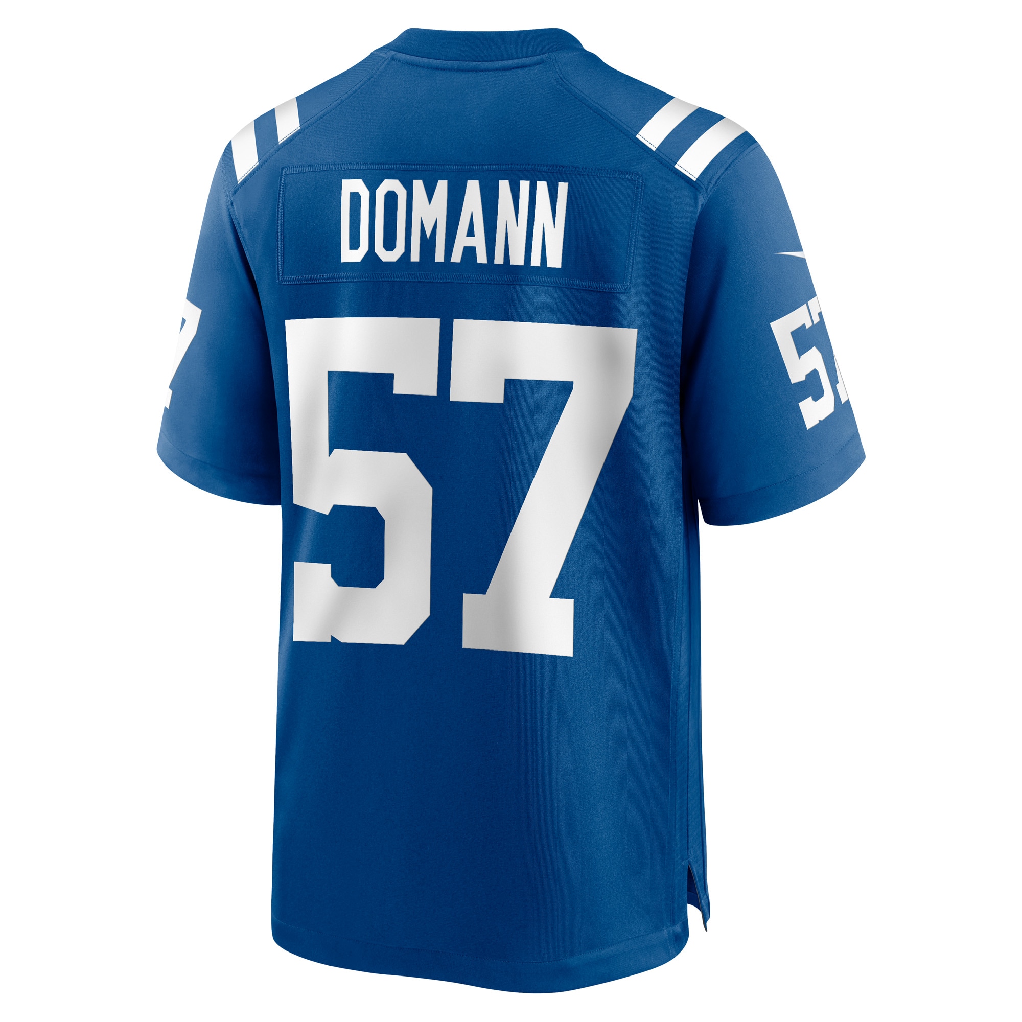 JoJo Domann Indianapolis Colts Nike Game Player Jersey – Royal - Image 3