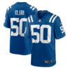 Segun Olubi Indianapolis Colts Nike Game Player Jersey – Royal