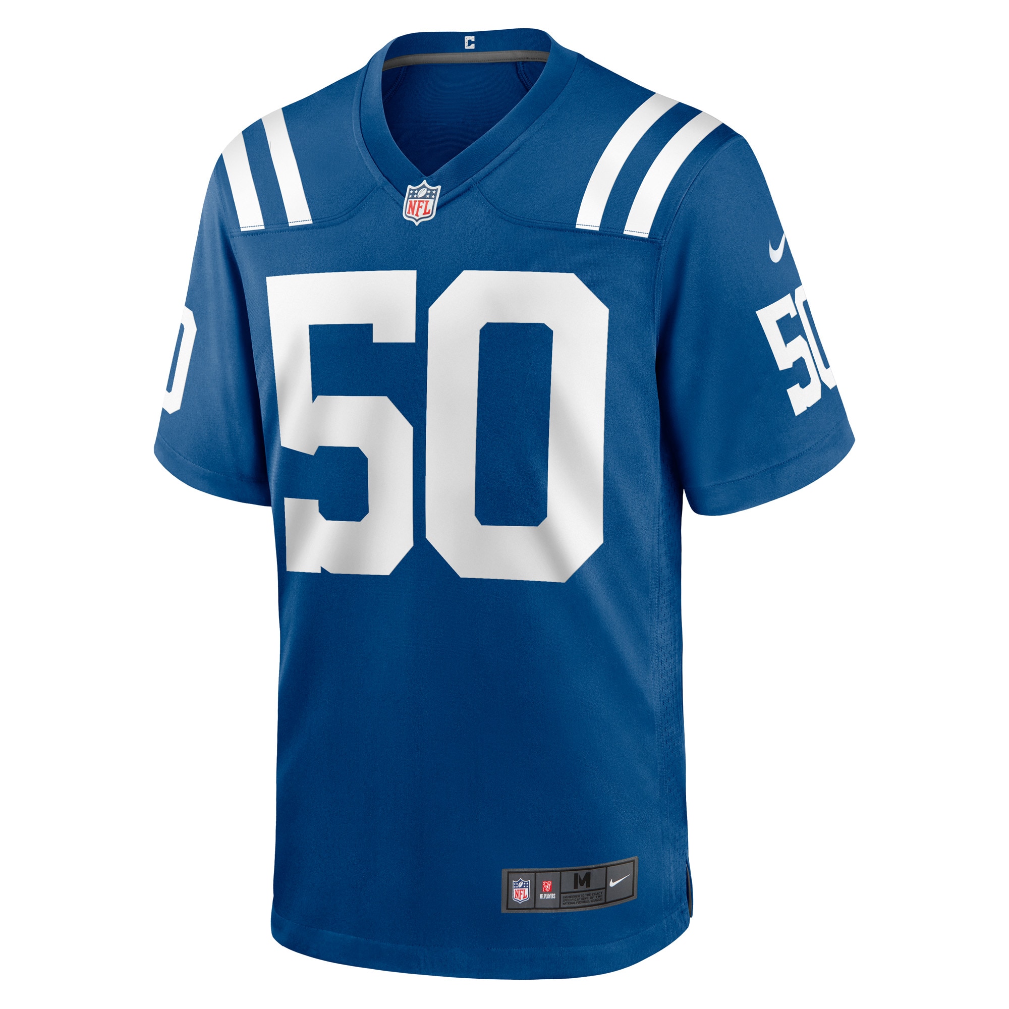 Segun Olubi Indianapolis Colts Nike Game Player Jersey – Royal - Image 2