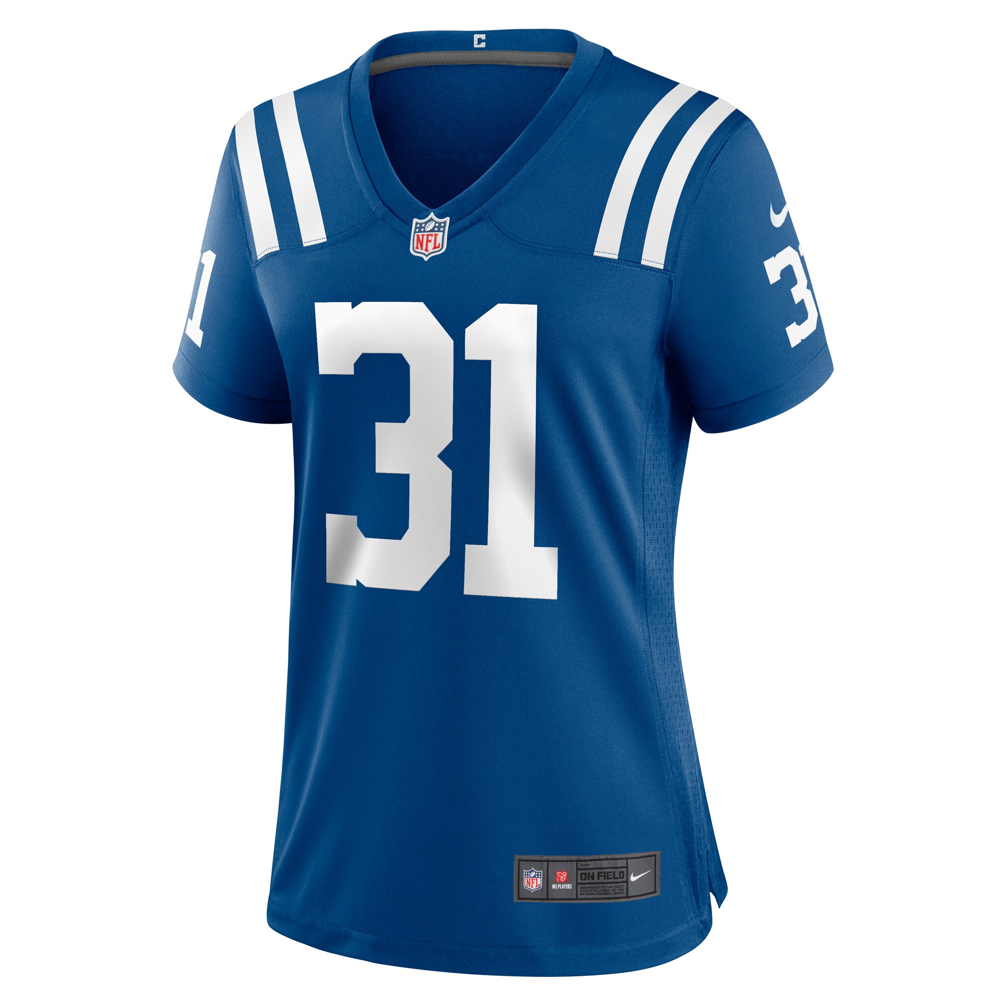 Jason Huntley Indianapolis Colts Nike Women’s Team Game Jersey – Royal - Image 2