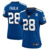 Marshall Faulk Indianapolis Colts Nike Women’s Indiana Nights Alternate Game Jersey – Royal
