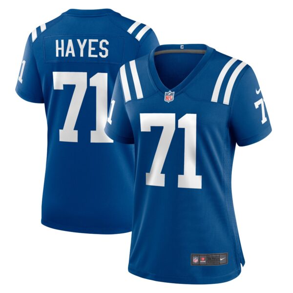 Ryan Hayes Indianapolis Colts Nike Women’s Team Game Jersey – Royal