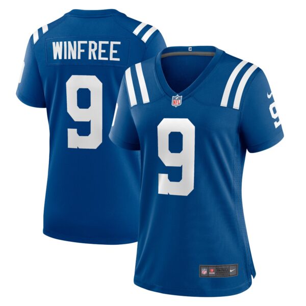 Juwann Winfree Indianapolis Colts Nike Women’s Team Game Jersey – Royal