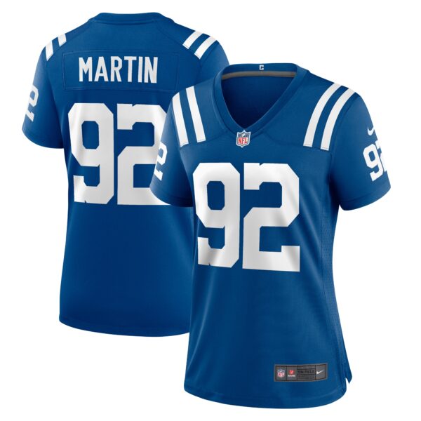 Jacob Martin Indianapolis Colts Nike Women’s Team Game Jersey – Royal