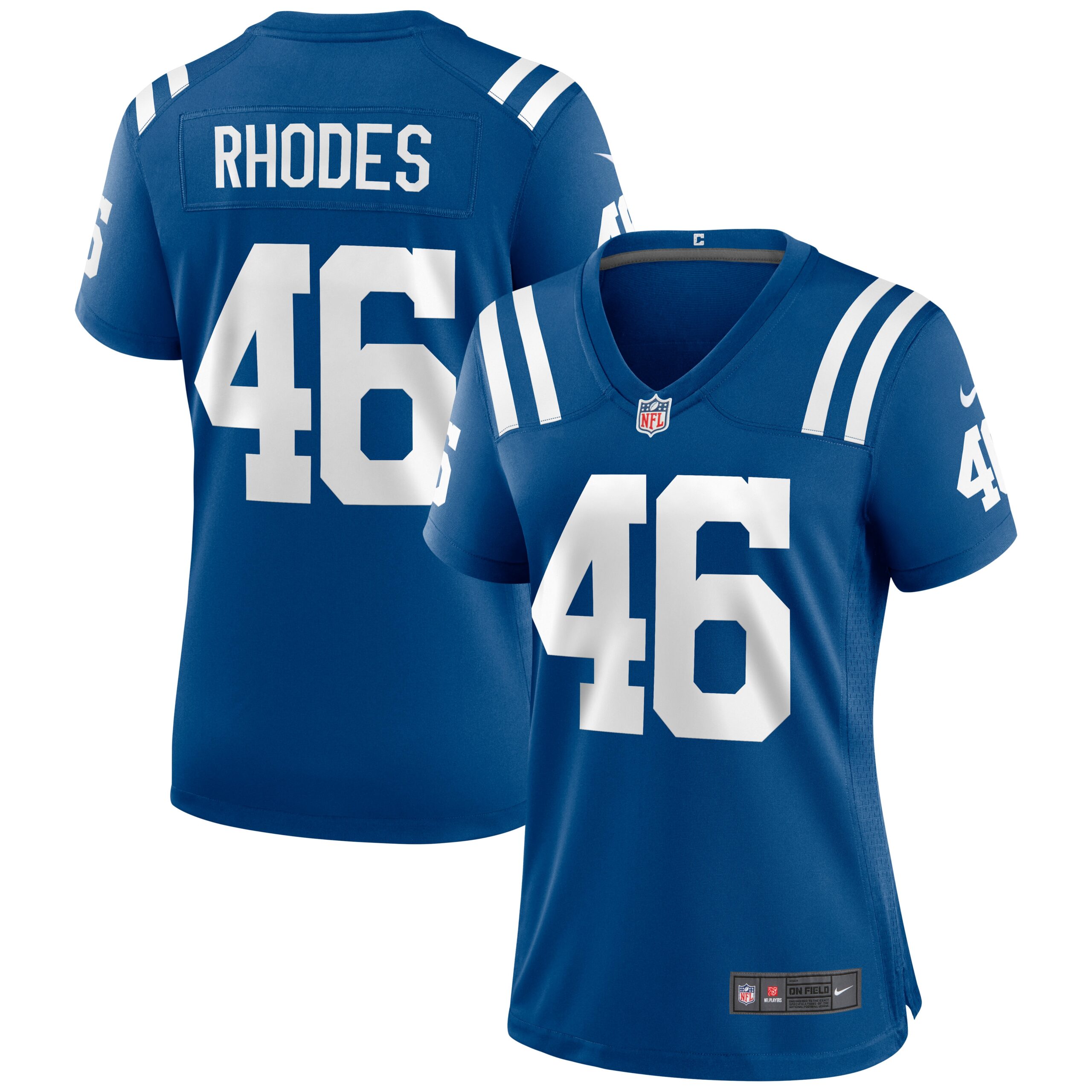 Luke Rhodes Indianapolis Colts Nike Women’s Game Jersey – Royal