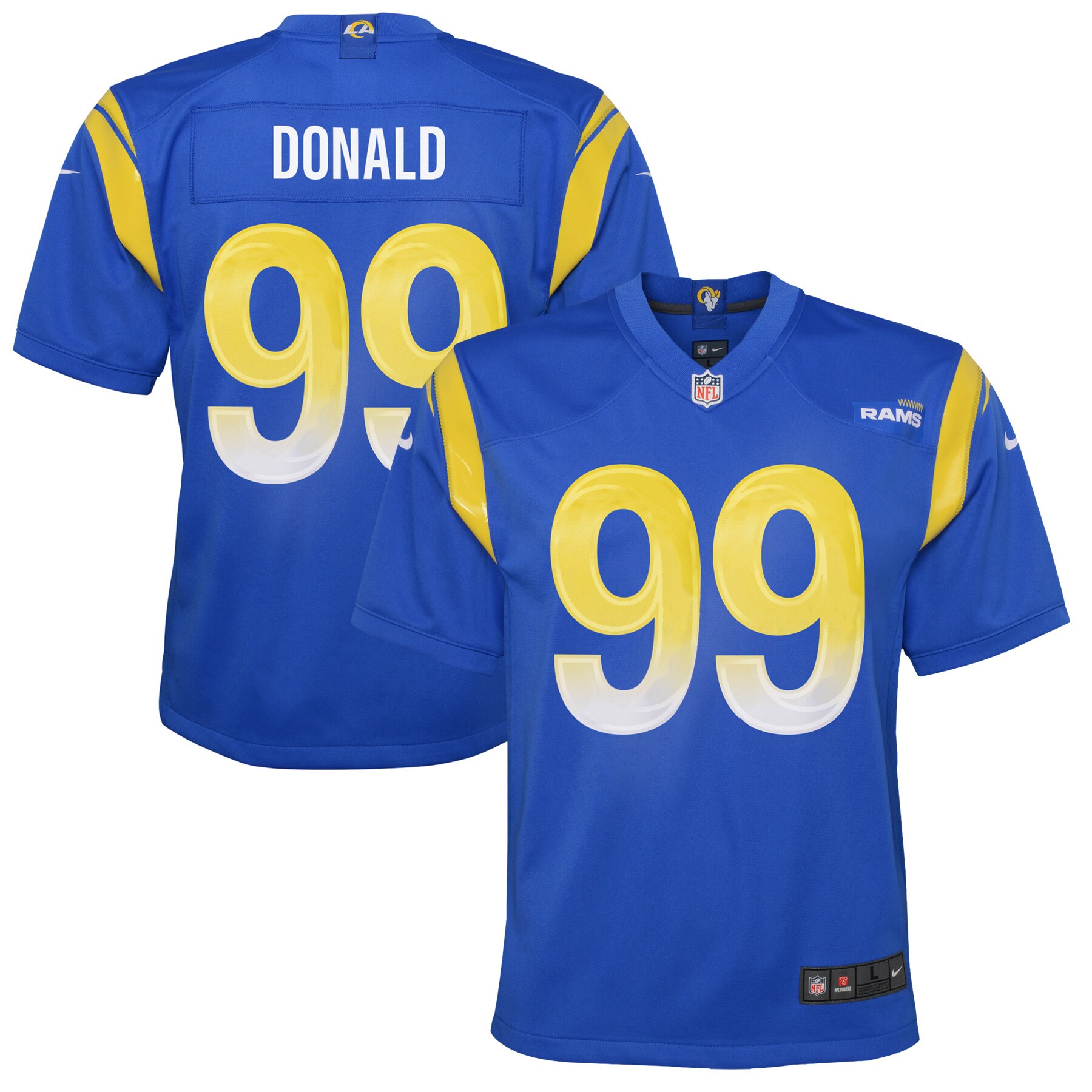Aaron Donald Los Angeles Rams Nike Youth Game Jersey – Royal