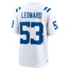 Shaquille Leonard Indianapolis Colts Nike Player Game Jersey – White
