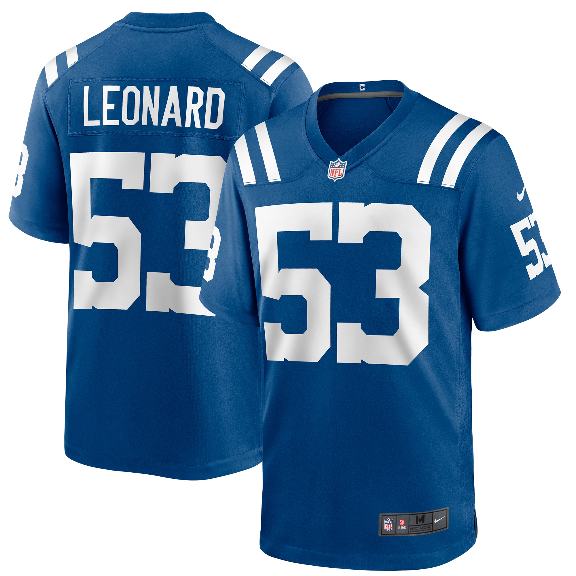 Shaquille Leonard Indianapolis Colts Nike Player Game Jersey – White - Image 2