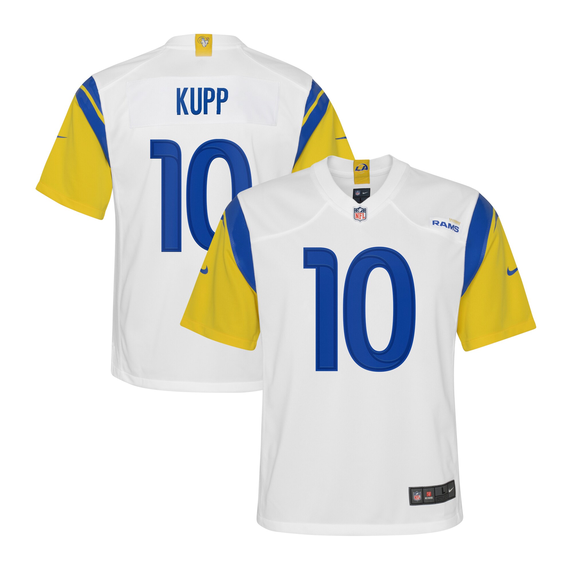 Cooper Kupp Los Angeles Rams Nike Youth Game Jersey – White