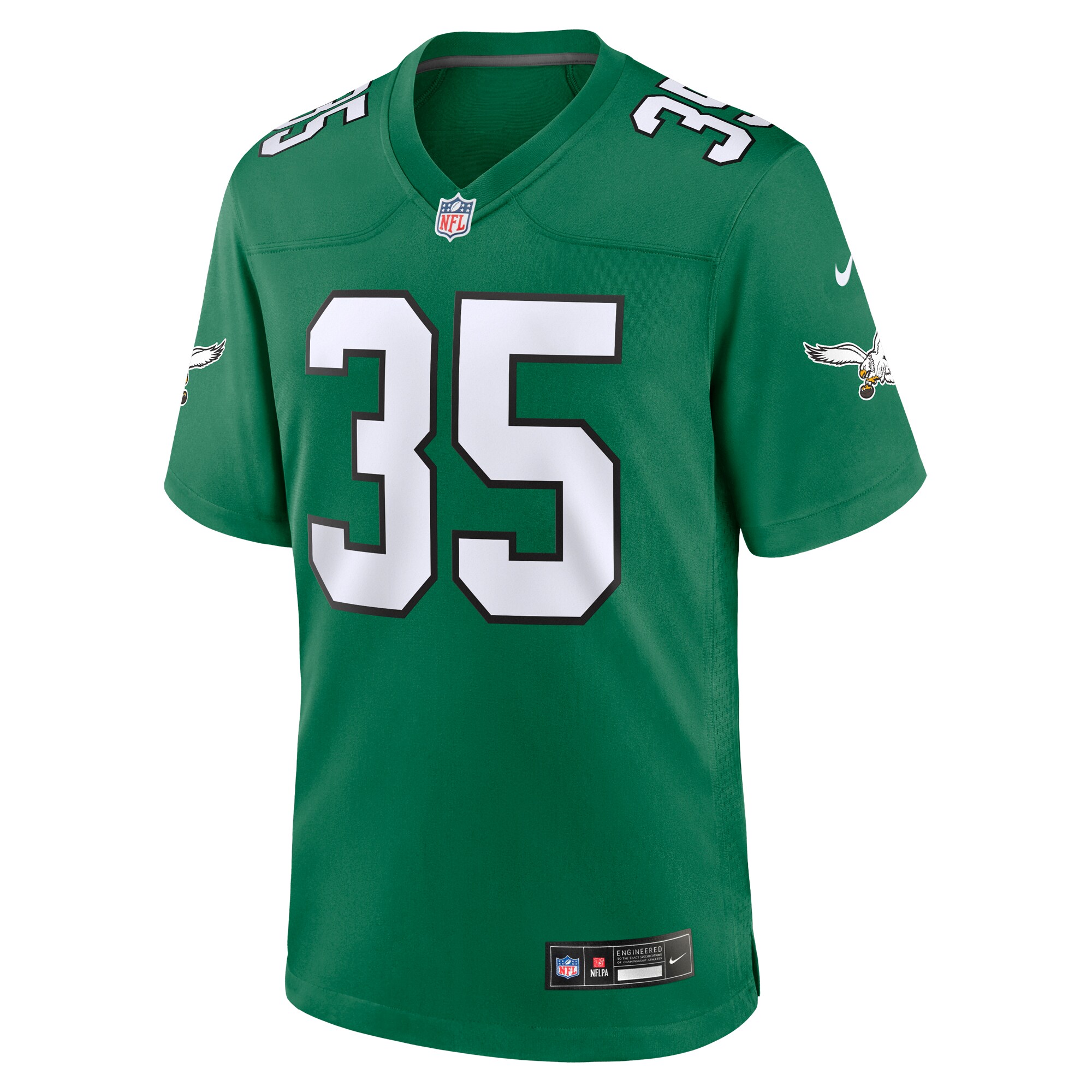 Boston Scott Philadelphia Eagles Nike Alternate Game Jersey – Kelly Green - Image 2