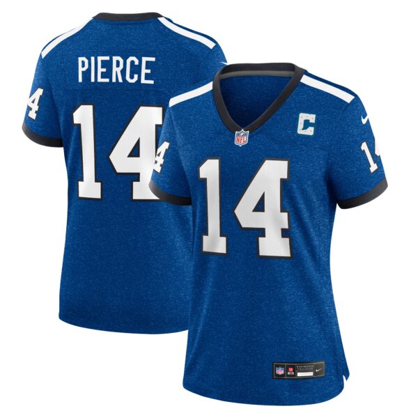 Alec Pierce Indianapolis Colts Nike Women’s Indiana Nights Alternate Game Jersey – Royal