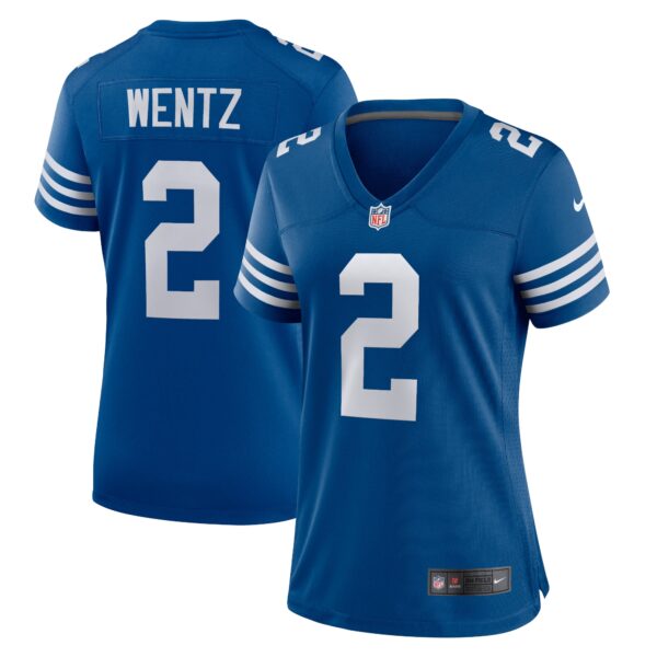 Carson Wentz Indianapolis Colts Nike Women’s Alternate Game Jersey – Royal
