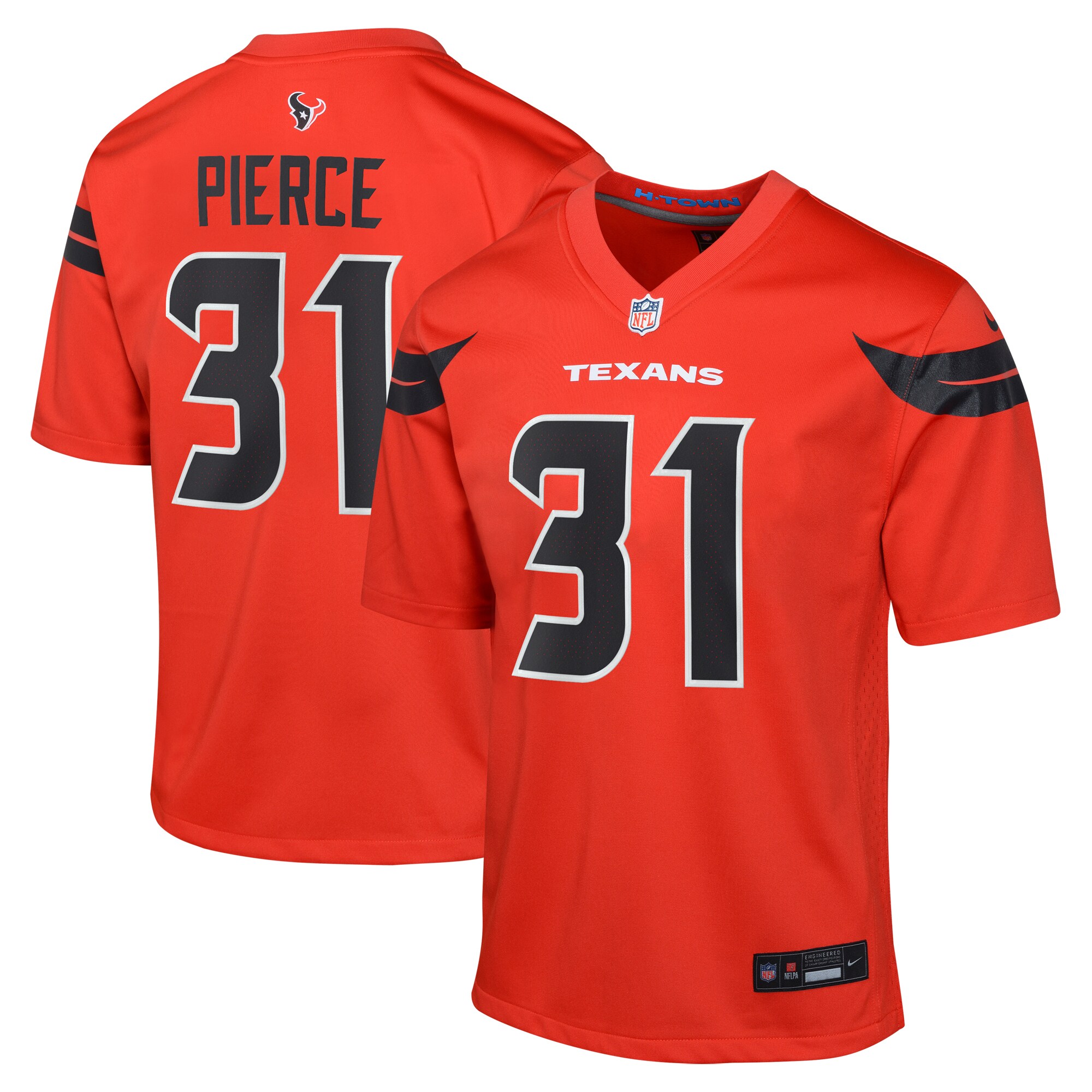Dameon Pierce Houston Texans Nike Youth Alternate Game Jersey – Red