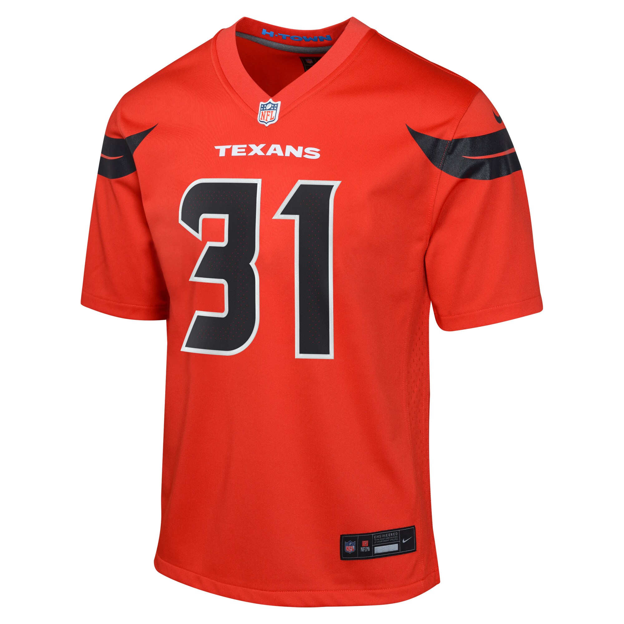Dameon Pierce Houston Texans Nike Youth Alternate Game Jersey – Red - Image 2