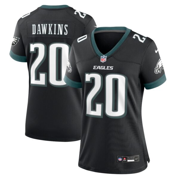 Brian Dawkins Philadelphia Eagles Nike Women’s Alternate Game Jersey – Black