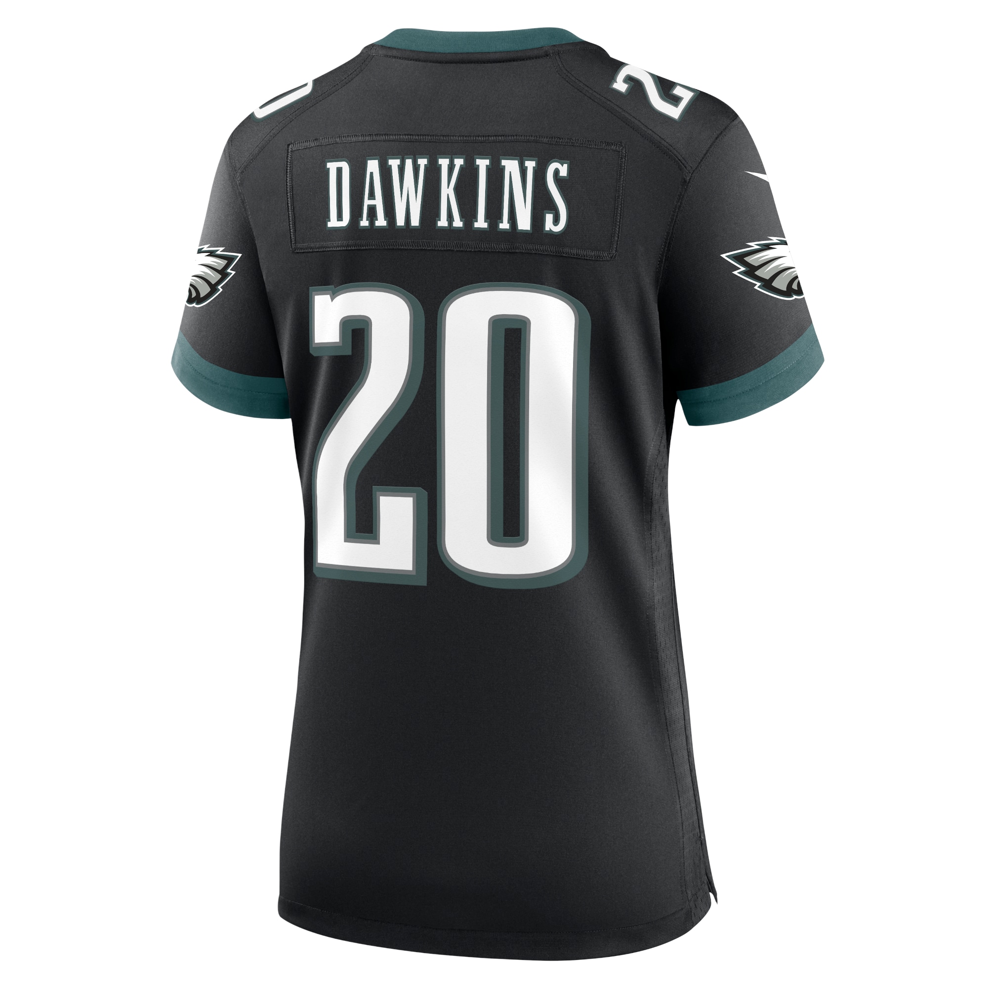 Brian Dawkins Philadelphia Eagles Nike Women’s Alternate Game Jersey – Black - Image 3