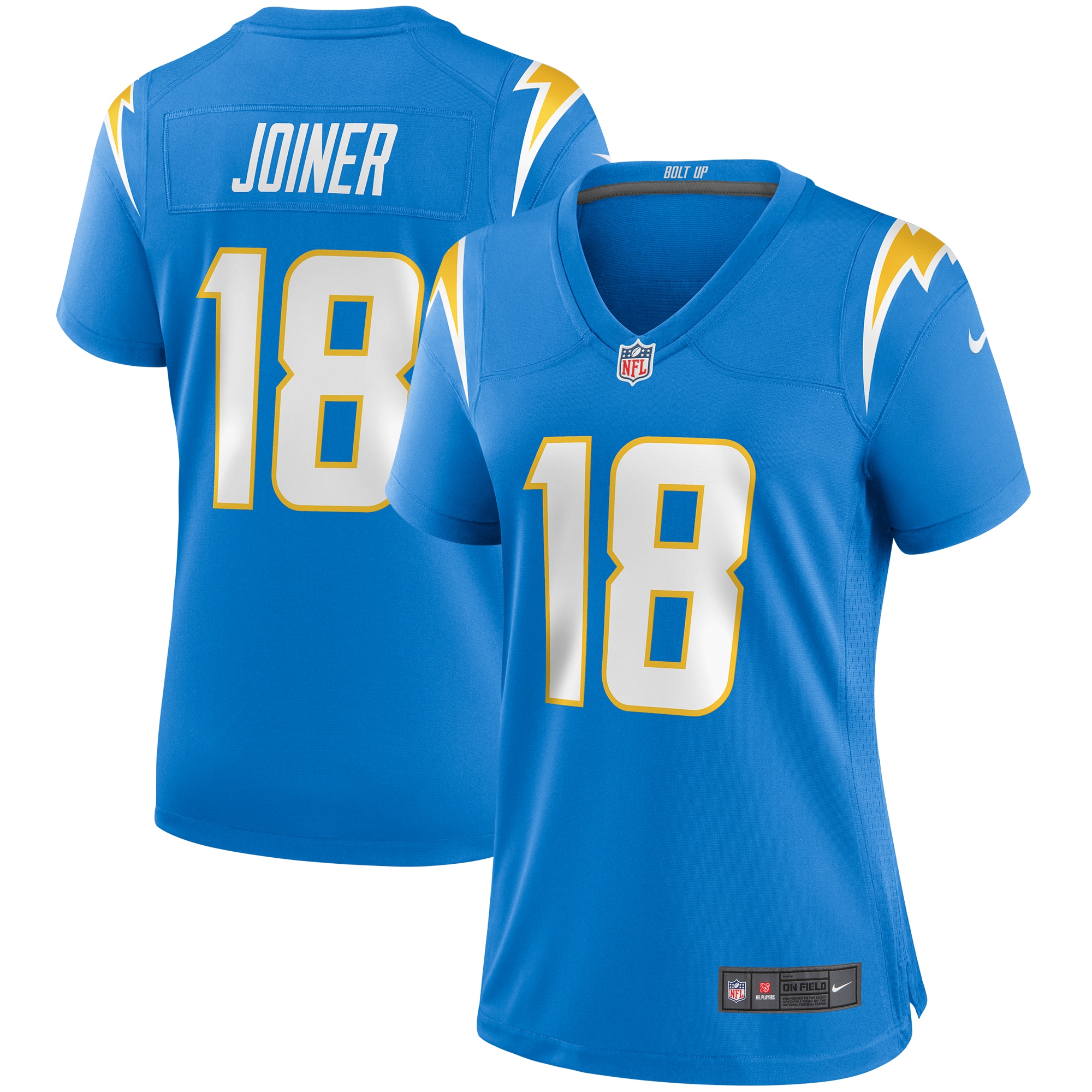 Charlie Joiner Los Angeles Chargers Nike Women’s Game Retired Player Jersey – Powder Blue