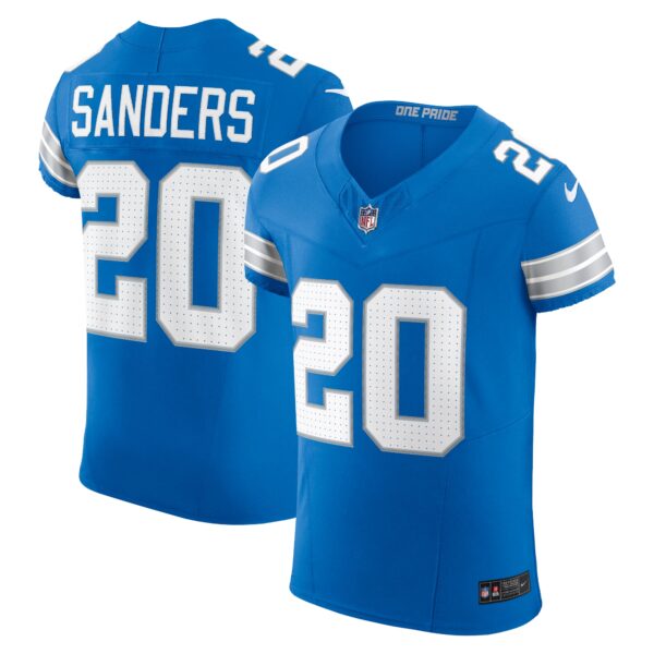 Barry Sanders Detroit Lions Nike Retired Player Vapor F.U.S.E. Elite Jersey – Blue