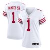 Deebo Samuel Sr San Francisco 49ers Nike Women’s Game Jersey – White